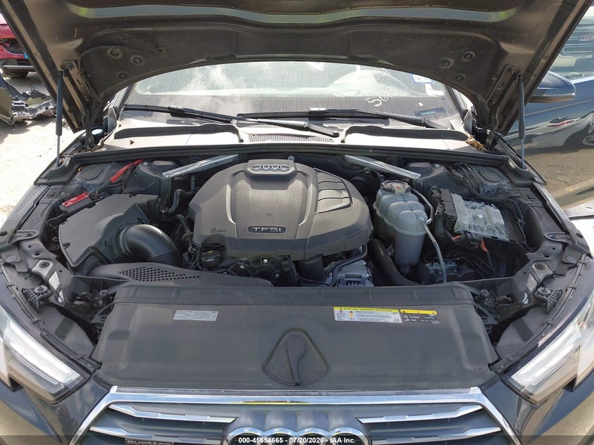 2019 Audi A4 45 Premium VIN: WAUDNAF47KA115613 Lot: 45654665