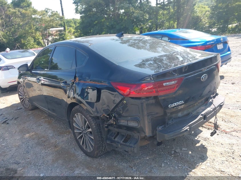 Vin: knalb4j11h5036653, lot: 46153226, kia cadenza premium 20173