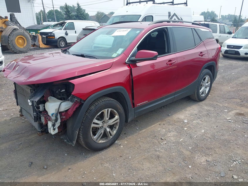Vin: 3gkaltev8jl270104, lot: 46153236, gmc terrain sle 20182