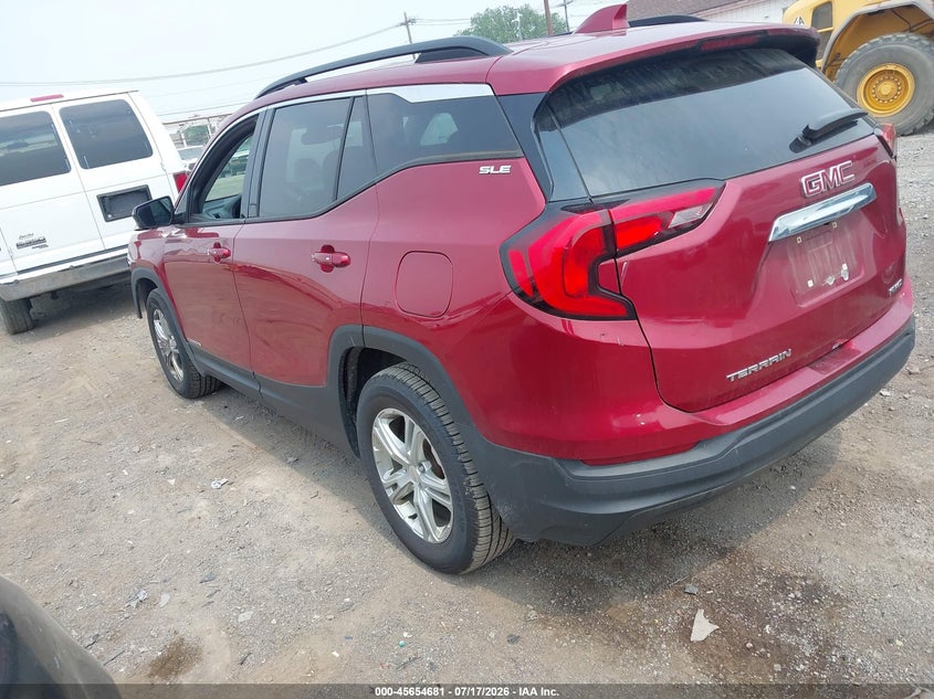 Vin: 3gkaltev8jl270104, lot: 46153236, gmc terrain sle 20183