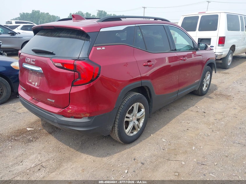 Vin: 3gkaltev8jl270104, lot: 46153236, gmc terrain sle 20184