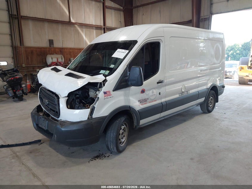 Vin: 1ftbw2cm6gka02447, lot: 46153238, ford transit-350 20162