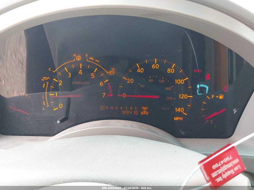2006 Infiniti Qx56 VIN: 5N3AA08CX6N800755 Lot: 45654686