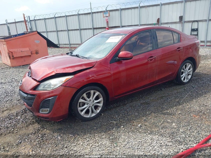 Vin: jm1bl1w51b1377829, lot: 46153253, mazda mazda3 s grand touring 20112
