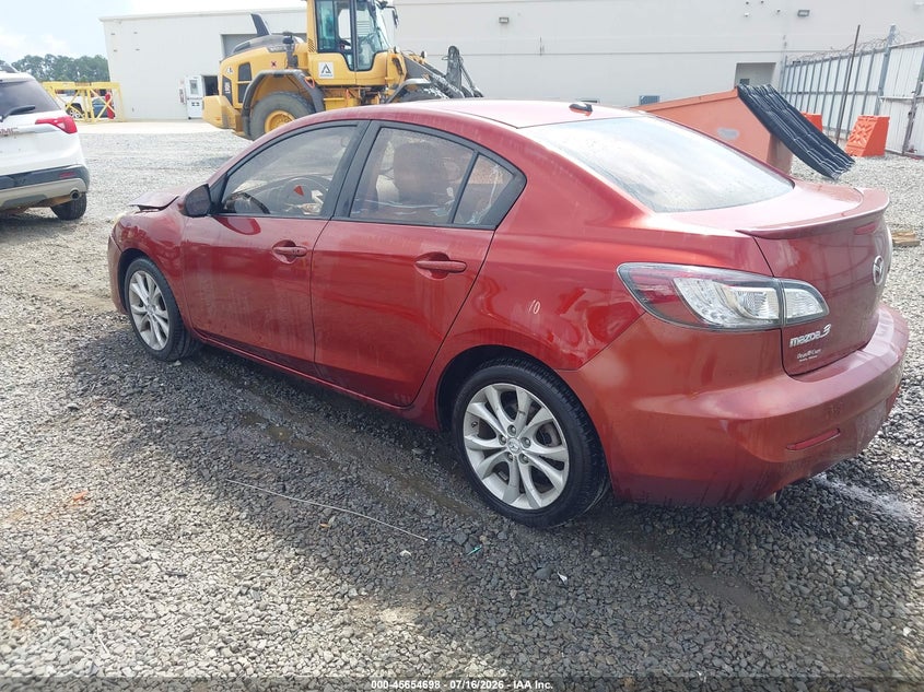 Vin: jm1bl1w51b1377829, lot: 46153253, mazda mazda3 s grand touring 20113