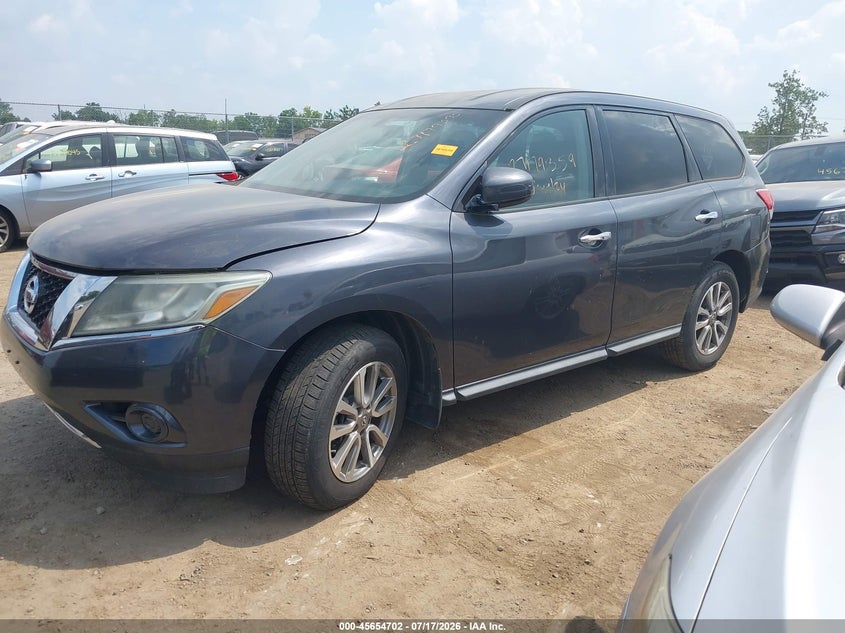 2013 NISSAN PATHFINDER auction photo 2