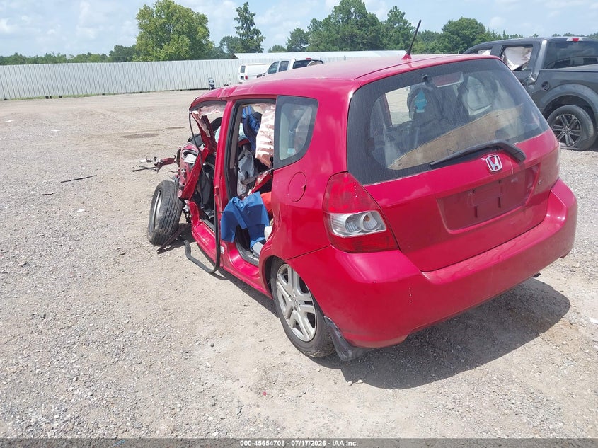 2007 Honda Fit VIN: JHMGD384X7S052552 Lot: 45654708
