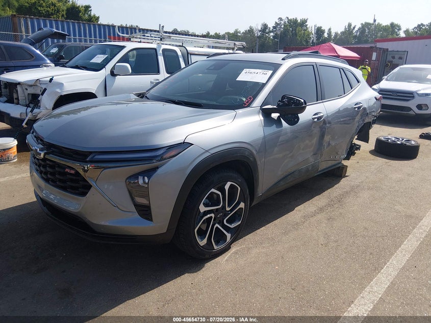 2025 Chevrolet Trax, Rear, IAAI, VIN KL77LJEP7SC086309 — photo 2