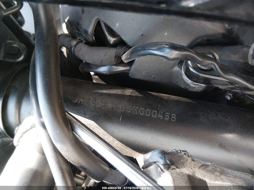 2025 Honda Cmx1100 A2 VIN: JH2SC8756SK000468 Lot: 45654756