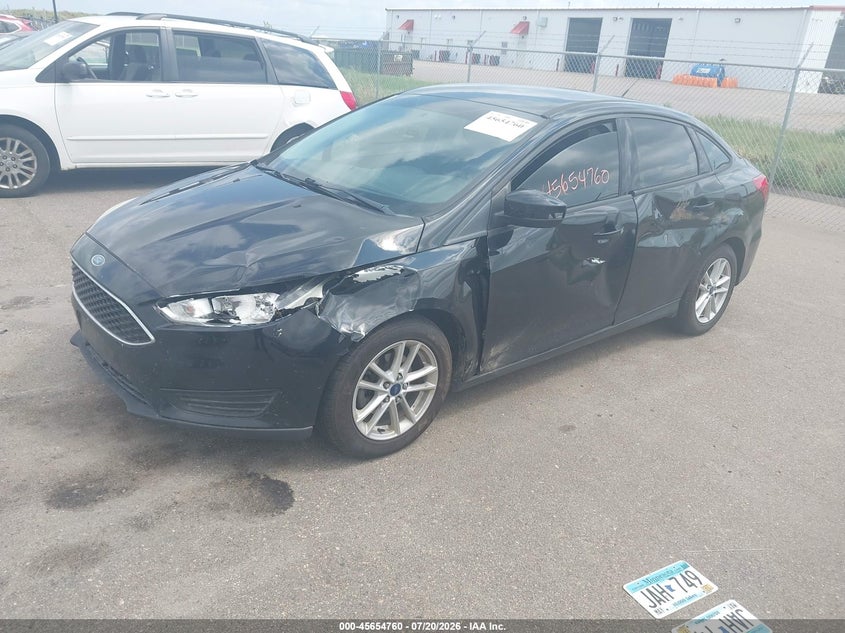 Vin: 1fadp3f20hl301715, lot: 46153315, ford focus se 20172