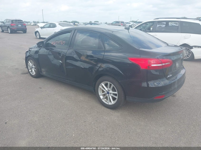 Vin: 1fadp3f20hl301715, lot: 46153315, ford focus se 20173