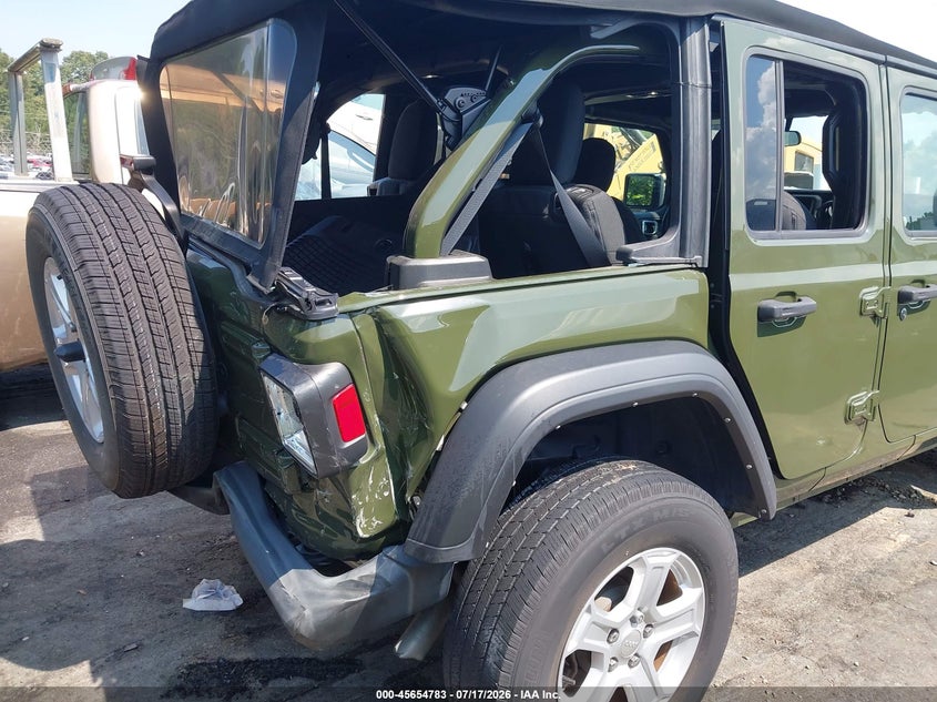 2021 Jeep Wrangler Unlimited Sport S 4X4 VIN: 1C4HJXDG4MW754781 Lot: 45654783