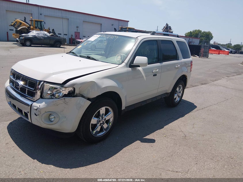 Vin: 1fmcu0eg7akb91098, lot: 46153344, ford escape limited 20102