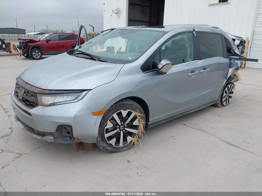 Vin: 5fnrl6h64tb057754, lot: 46153351, honda odyssey ex-l 20262