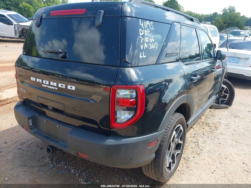 2021 Ford Bronco Sport Big Bend VIN: 3FMCR9B68MRA23617 Lot: 45654799