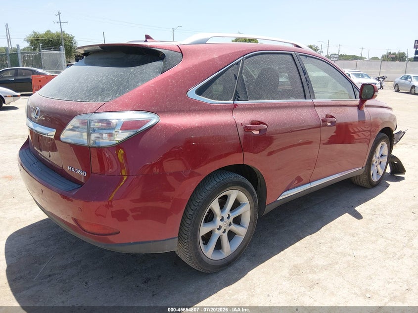 2011 LEXUS RX 350 auction photo 4