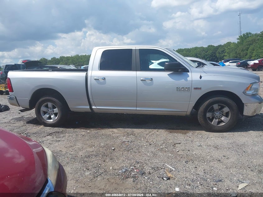 2017 Ram 1500 Slt 4X2 6'4 Box VIN: 1C6RR6TT3HS679159 Lot: 45654812