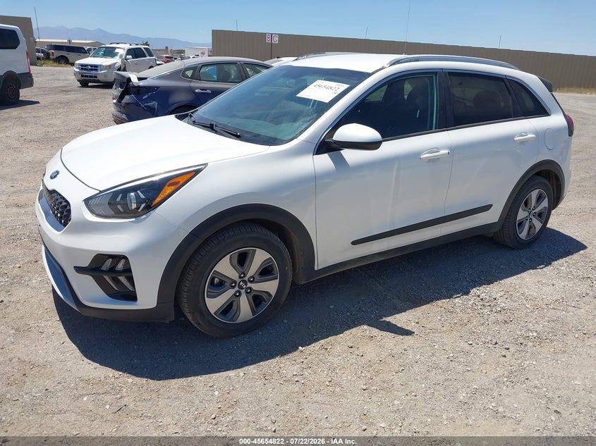 Vin: kndcb3lcxl5371611, lot: 46153377, kia niro lx 20202