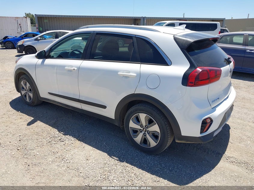 Vin: kndcb3lcxl5371611, lot: 46153377, kia niro lx 20203