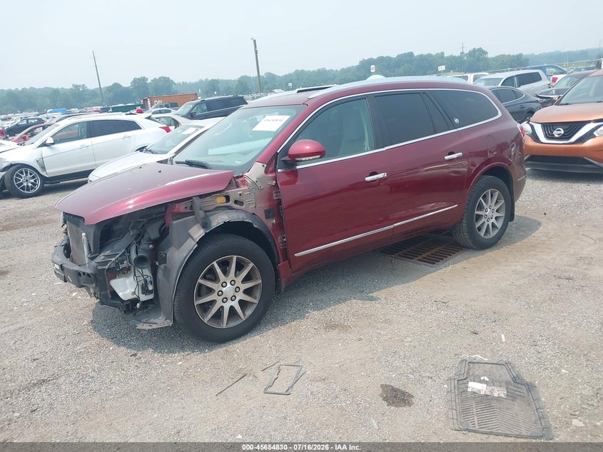 Vin: 5gakrakd9hj158560, lot: 46153385, buick enclave convenience 20172