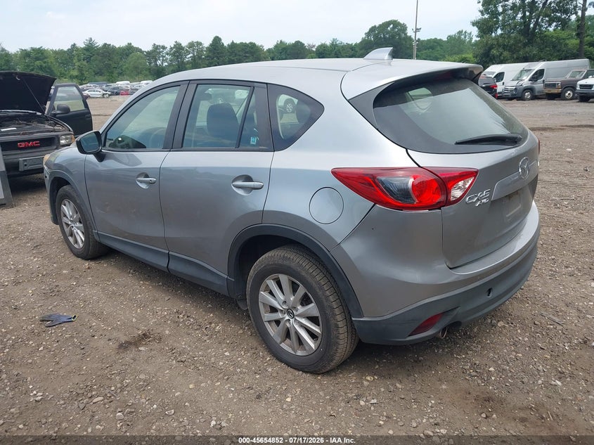 Vin: jm3ke4by0f0533597, lot: 46153407, mazda cx-5 sport 20153