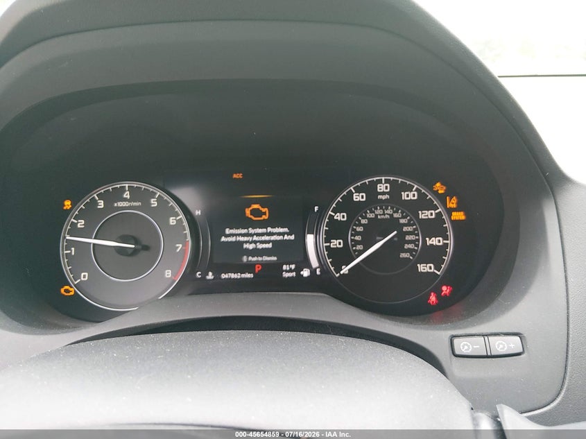 2021 Acura Rdx Technology Package VIN: 5J8TC2H50ML031917 Lot: 45654859
