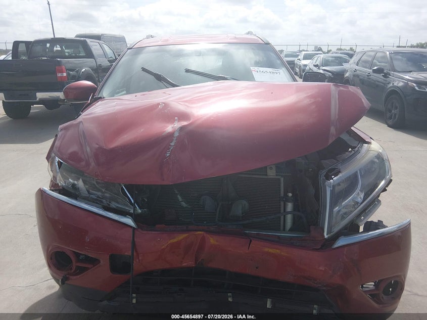 2016 NISSAN PATHFINDER SPORT UTILITY VEHICLE 3.5L V-6 DOHC, VVT, 260HP