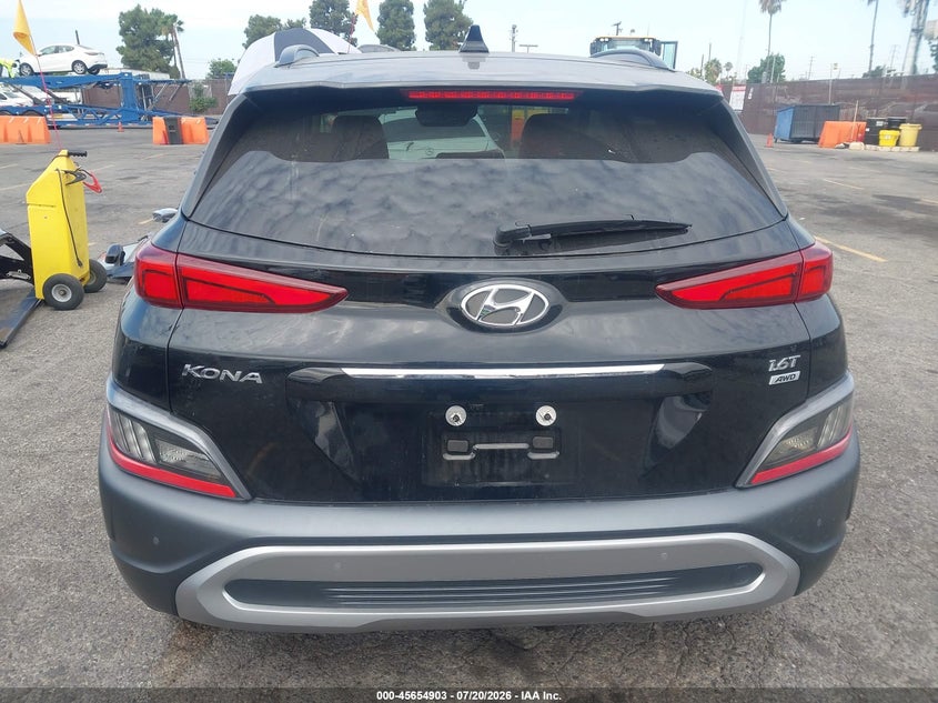 2023 Hyundai Kona Limited VIN: KM8K5CA37PU052373 Lot: 45654903