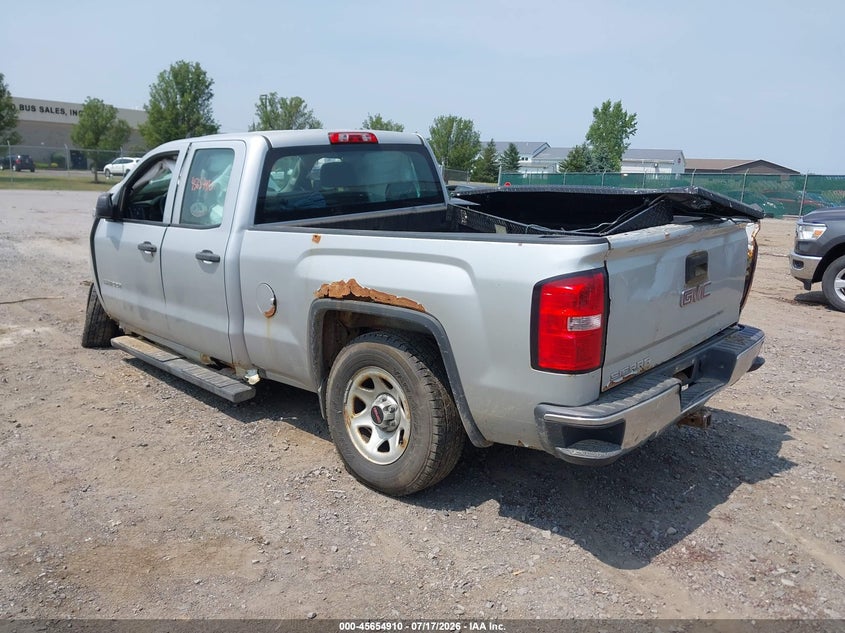 Vin: 1gtv2lec0gz125977, lot: 46153463, gmc sierra 1500 20163