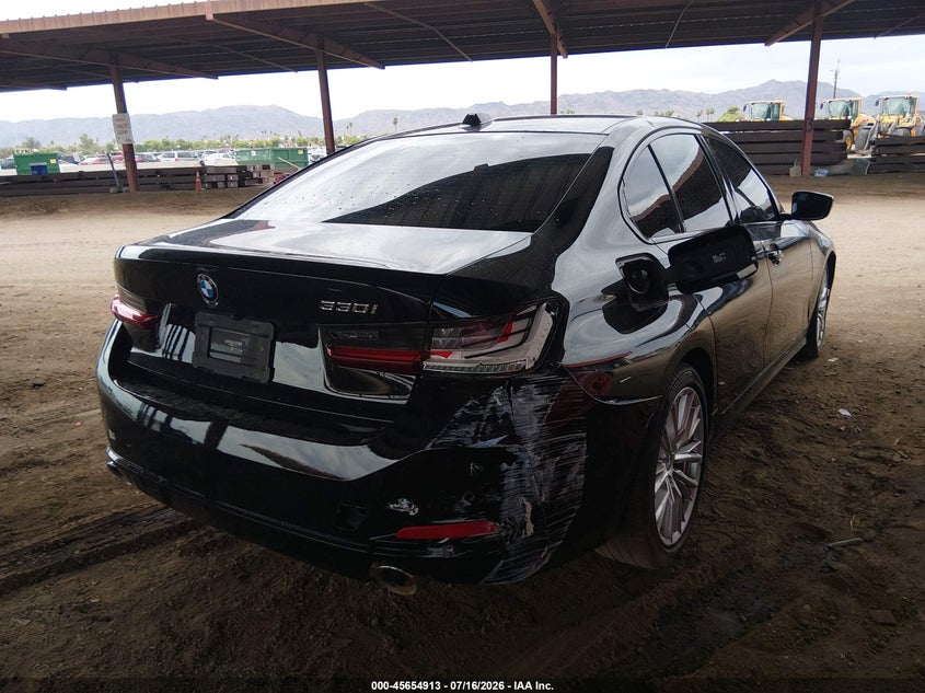 Vin: 3mw69ff0xp8d29375, lot: 46153468, bmw 330i 20234