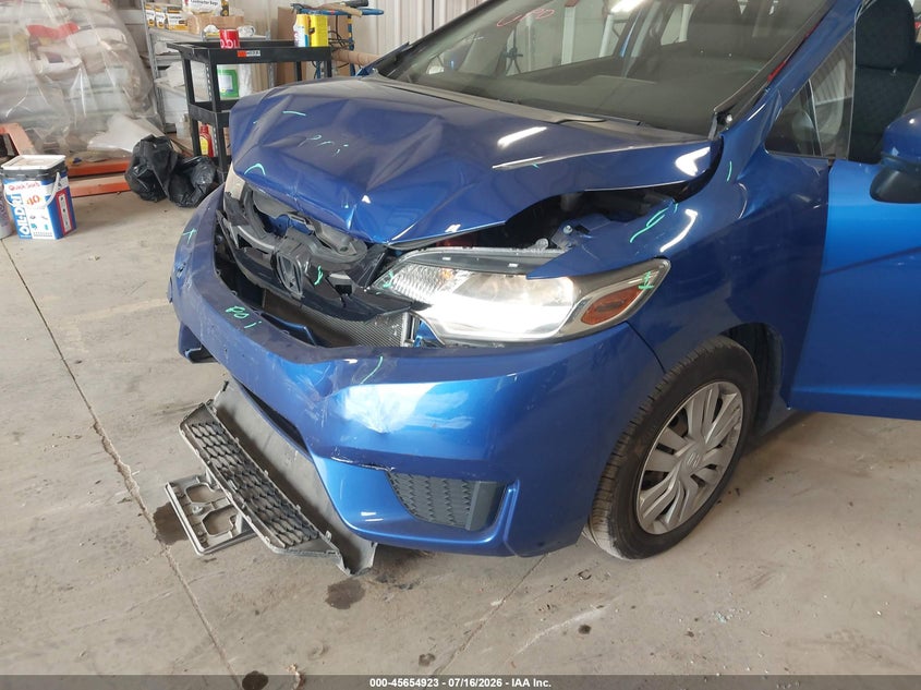 2016 Honda Fit Lx VIN: JHMGK5H5XGS005161 Lot: 45654923