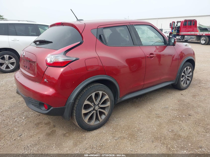 Vin: jn8af5mr7ht705420, lot: 46153506, nissan juke sl 20174