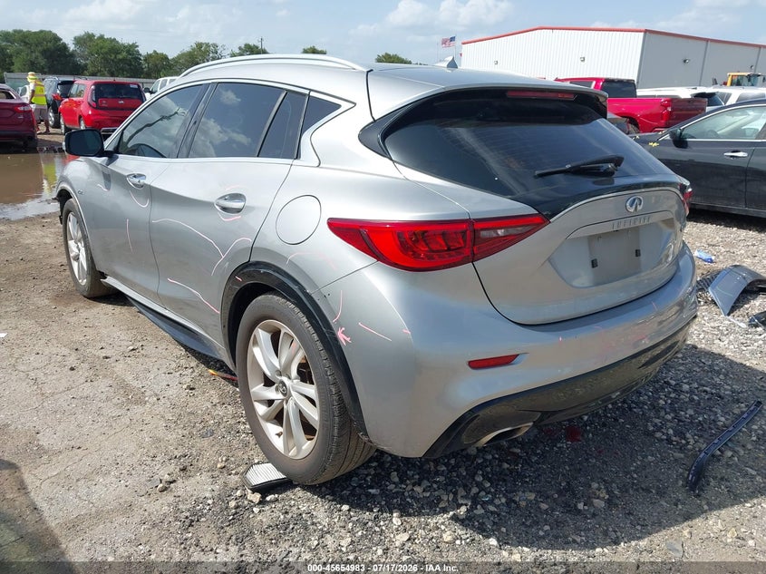 Vin: sjkch5cp6ka009131, lot: 46153538, infiniti qx30 luxe 20193