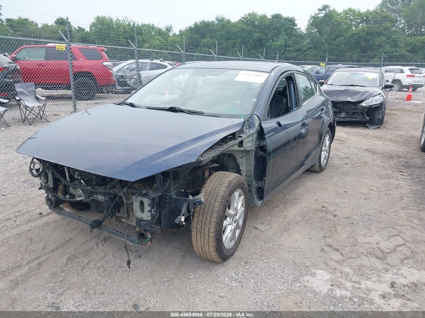 Vin: 3mzbm1m70fm184692, lot: 46153541, mazda mazda3 i grand touring 20152
