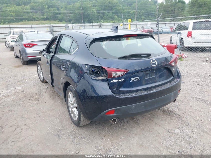 Vin: 3mzbm1m70fm184692, lot: 46153541, mazda mazda3 i grand touring 20153