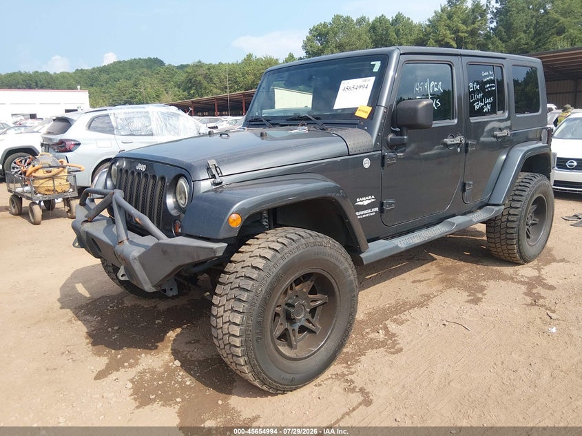 Vin: 1j4ba5h13al139890, lot: 46153549, jeep wrangler unlimited sahara 20102