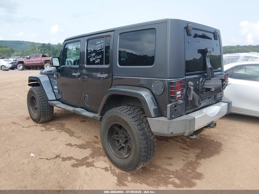 Vin: 1j4ba5h13al139890, lot: 46153549, jeep wrangler unlimited sahara 20103