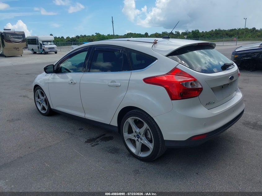 Vin: 1fahp3n24cl125957, lot: 46153553, ford focus titanium 20123