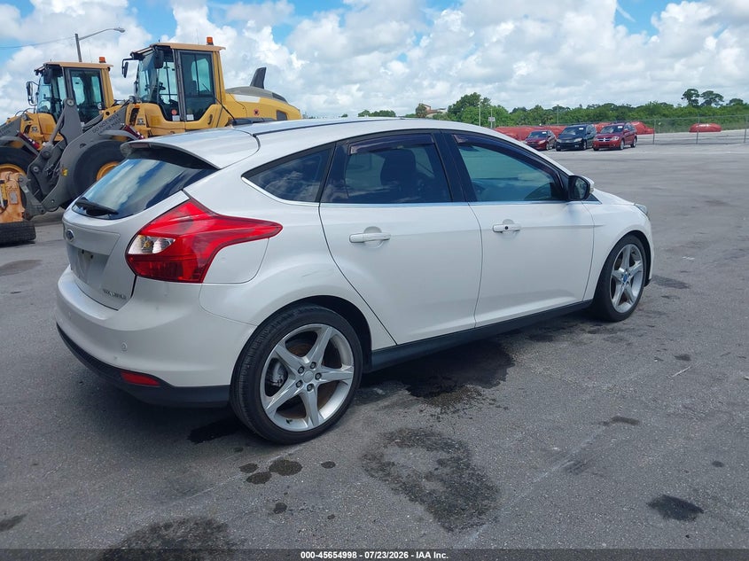 Vin: 1fahp3n24cl125957, lot: 46153553, ford focus titanium 20124