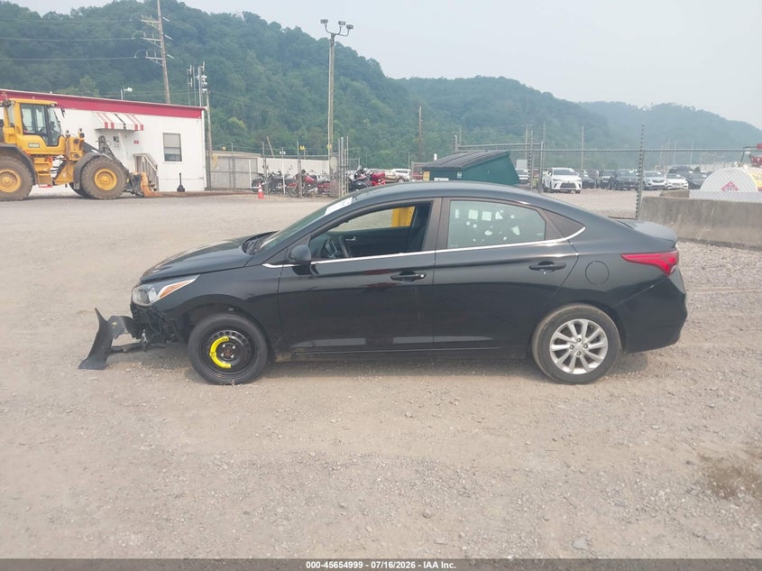 2022 Hyundai Accent Sel VIN: 3KPC24A67NE179072 Lot: 45654999