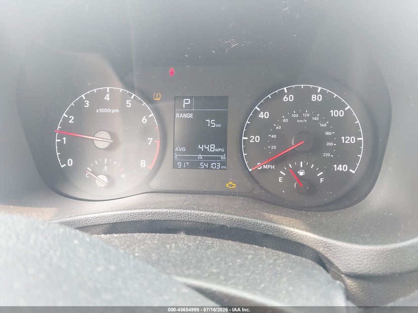 2022 Hyundai Accent Sel VIN: 3KPC24A67NE179072 Lot: 45654999