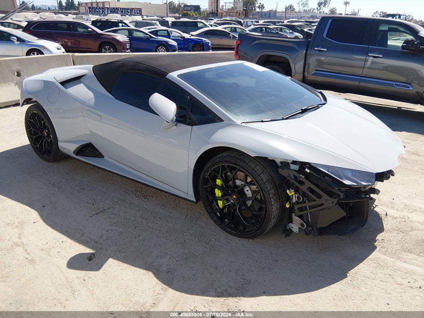 LAMBORGHINI HURACAN EVO 2022 VIN ZHWUT5ZF7NLA19691