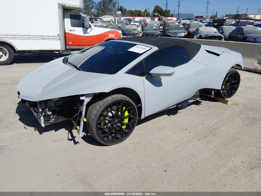 2022 LAMBORGHINI HURACAN EVO auction photo 2