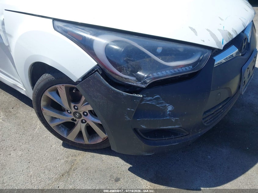 2016 Hyundai Veloster VIN: KMHTC6AD5GU285009 Lot: 45655017