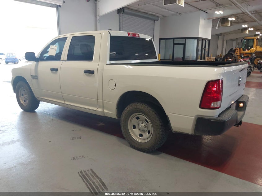 Vin: 1c6rr7kg9js272852, lot: 46153587, ram 1500 tradesman  4x4 5'7 box 20183