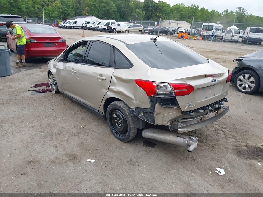 Vin: 1fadp3f28hl270326, lot: 46153599, ford focus se 20173