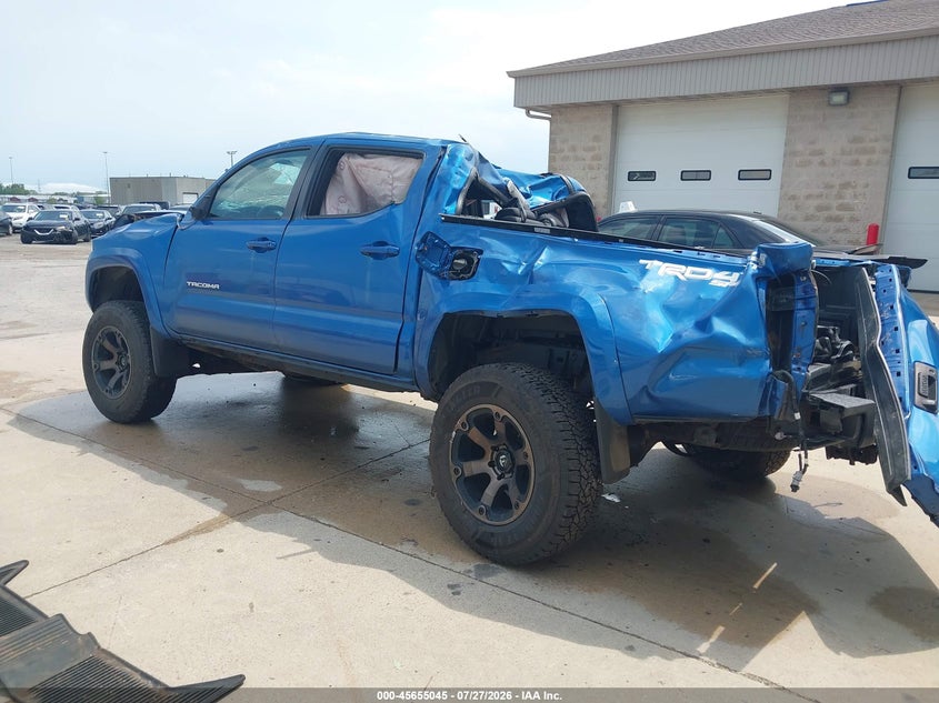 Vin: 5tfcz5an9gx036975, lot: 46153600, toyota tacoma trd sport 20163