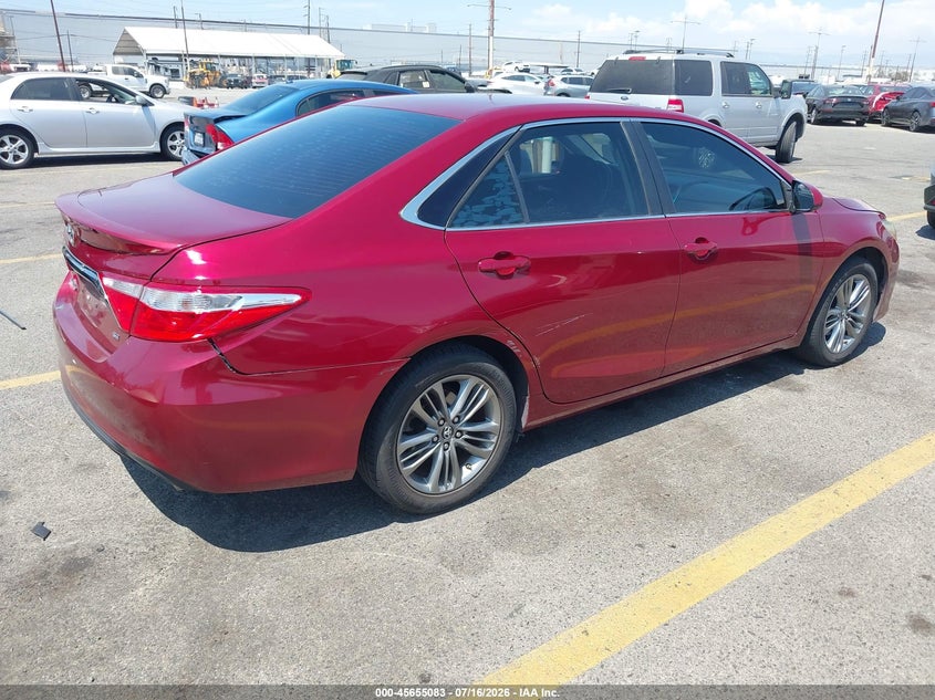 2016 TOYOTA CAMRY auction photo 4