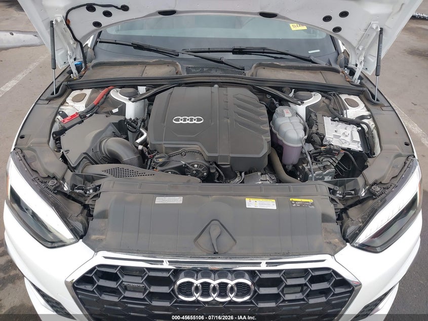 2024 Audi A5 Cabriolet Premium Plus 45 Tfsi S Line Quattro S Tronic VIN: WAU4AGF53RN008715 Lot: 45655106