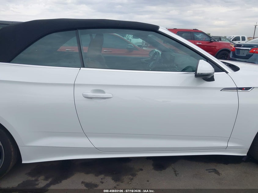 2024 Audi A5 Cabriolet Premium Plus 45 Tfsi S Line Quattro S Tronic VIN: WAU4AGF53RN008715 Lot: 45655106